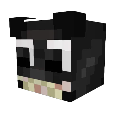 magicweb Minecraft avatar head, 3D render
