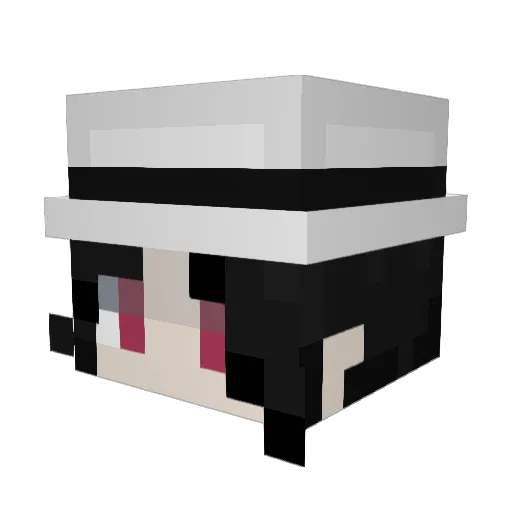 magikarp1220 Minecraft avatar head, 3D render