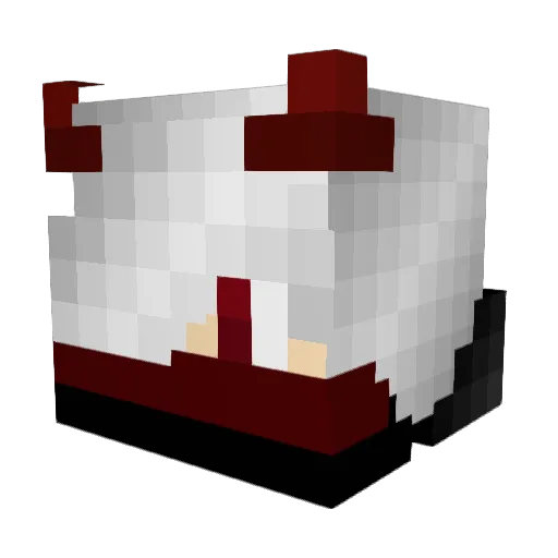 magjenson Minecraft avatar head, 3D render