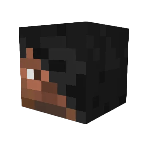 magma_cube87 Minecraft avatar head, 3D render