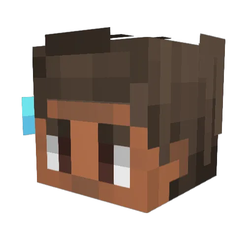 magna_rex12 Minecraft avatar head, 3D render