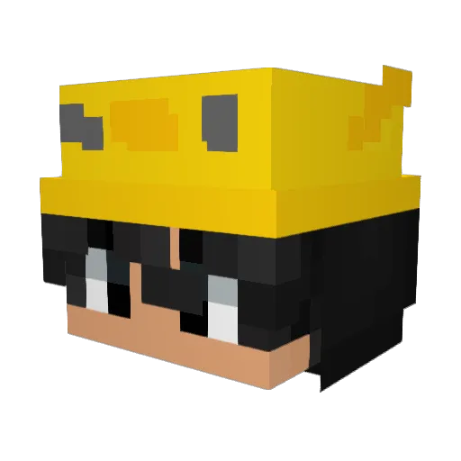 Minecraft-Avatar von magneto000: Kopf als 3D-Render