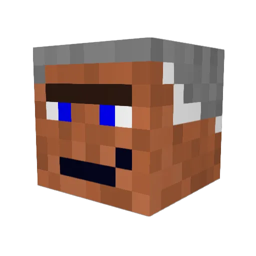 magnolo31 Minecraft avatar head, 3D render