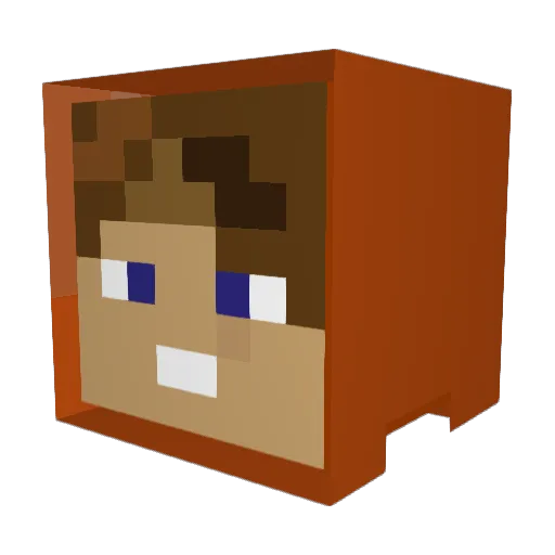 magnum2005 Minecraft avatar head, 3D render
