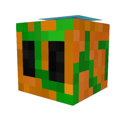 magnus2cool Minecraft avatar head, 3D render