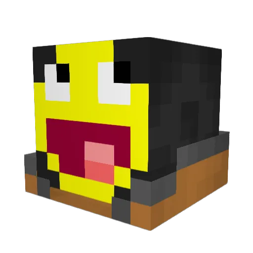 magnus939 Minecraft avatar head, 3D render