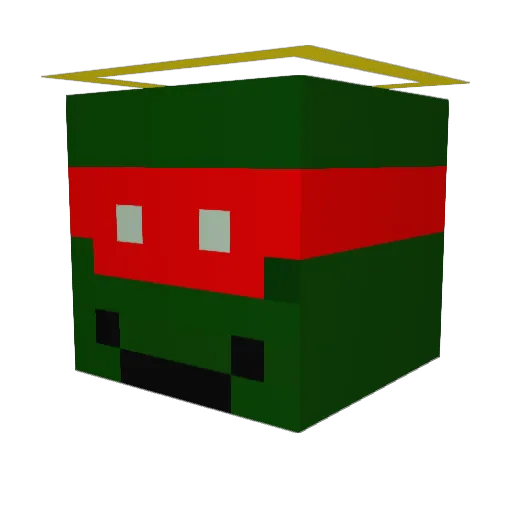 magnuskk Minecraft avatar head, 3D render