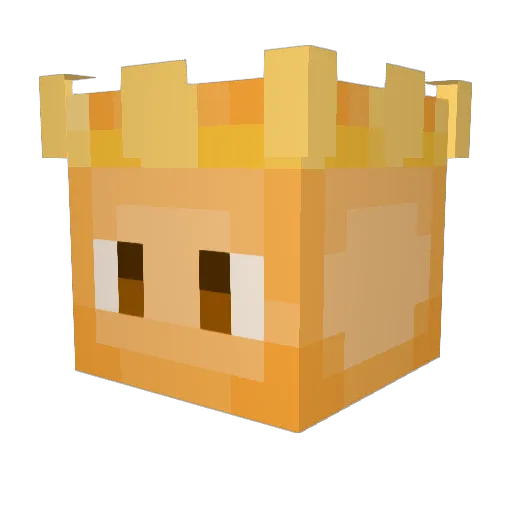 mago0123 Minecraft avatar head, 3D render