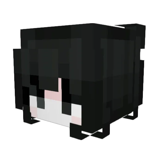 mago1247 Minecraft avatar head, 3D render