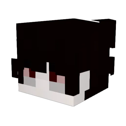 magolasxp Minecraft avatar head, 3D render