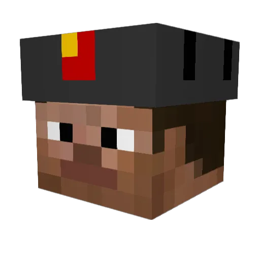 magorakan Minecraft avatar head, 3D render