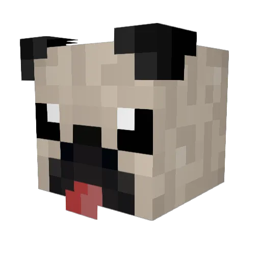 magpie123456789 Minecraft avatar head, 3D render