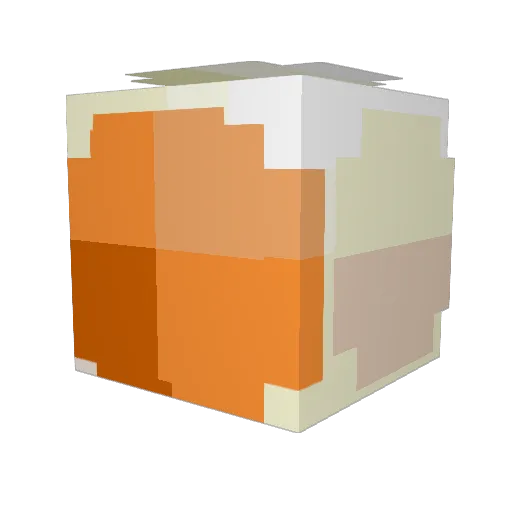 magski Minecraft avatar head, 3D render