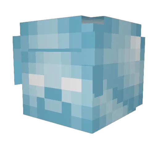 mahdi321 Minecraft avatar head, 3D render