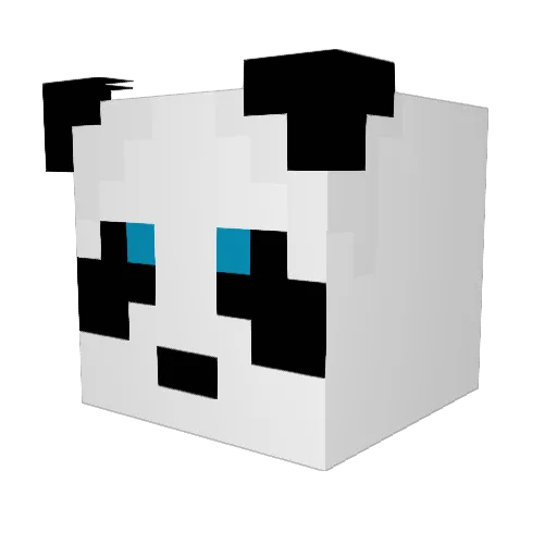 mahhnav Minecraft avatar head, 3D render