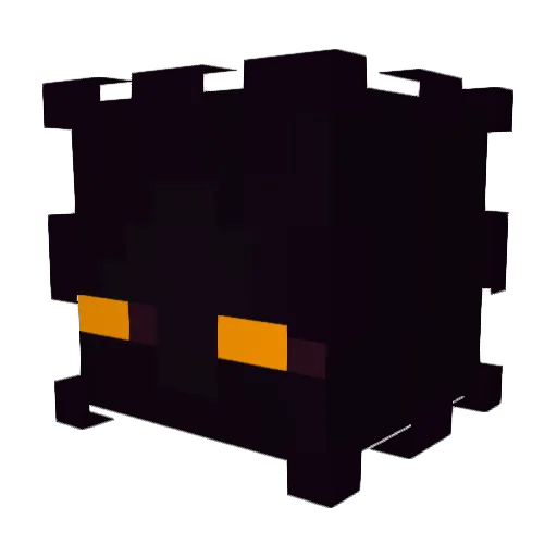 mahnoman Minecraft avatar head, 3D render