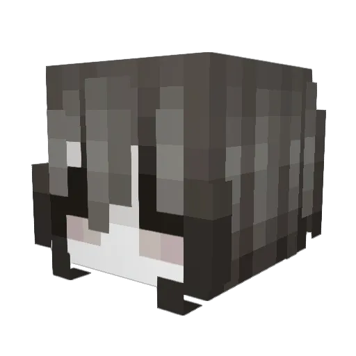 mahryz Minecraft avatar head, 3D render