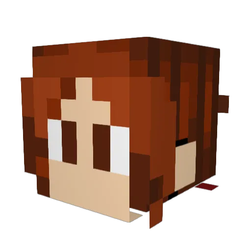 maiac60 Minecraft avatar head, 3D render