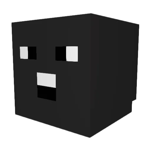 maiaea_ Minecraft avatar head, 3D render