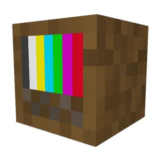 maidUwU Minecraft avatar head, 3D render