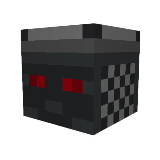 maien Minecraft avatar head, 3D render
