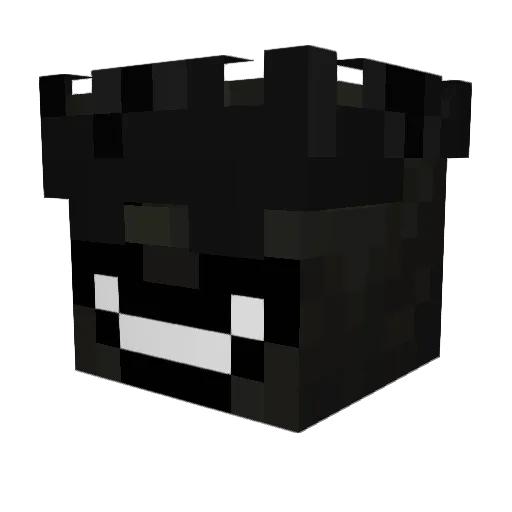 maiki2029 Minecraft avatar head, 3D render