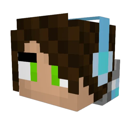 maikol3002 Minecraft avatar head, 3D render