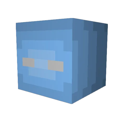 mailliw24 Minecraft avatar head, 3D render