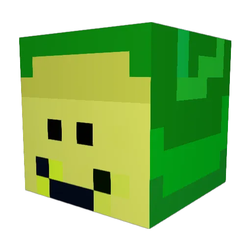 maincraft1 Minecraft avatar head, 3D render