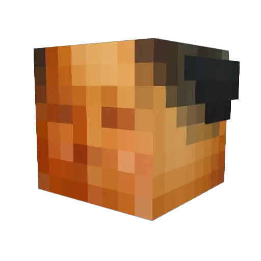 mainos98 Minecraft avatar head, 3D render