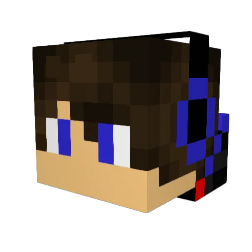 mairu8092 Minecraft avatar head, 3D render