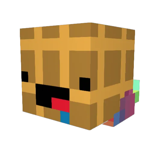 maishenarch Minecraft avatar head, 3D render