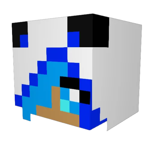 maisiejohnson04 Minecraft avatar head, 3D render