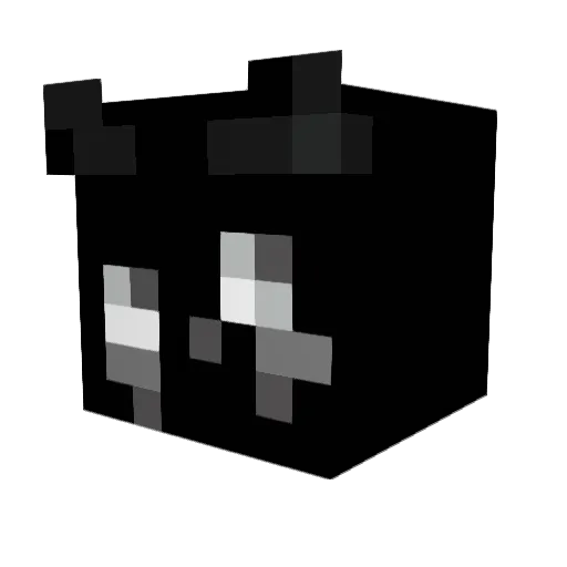 maisonmakrela Minecraft avatar head, 3D render