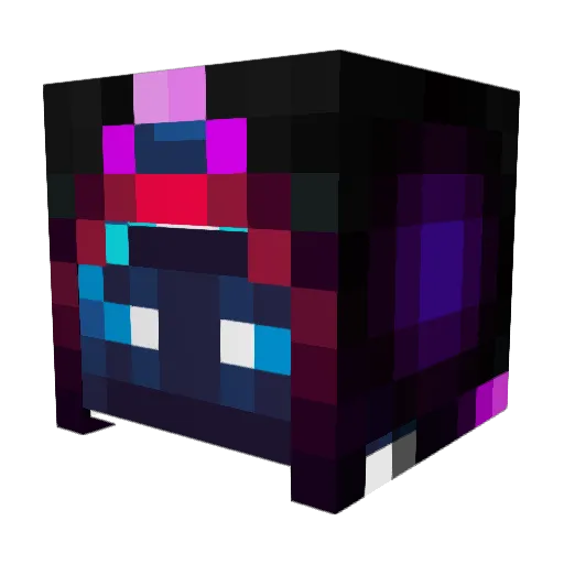 maitrecuisto Minecraft avatar head, 3D render