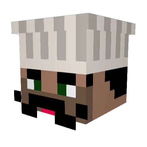 maitrekebabier57 Minecraft avatar head, 3D render