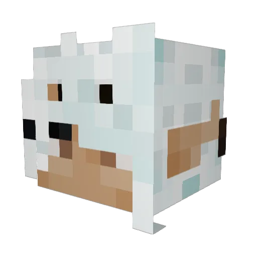 maja123456 Minecraft avatar head, 3D render