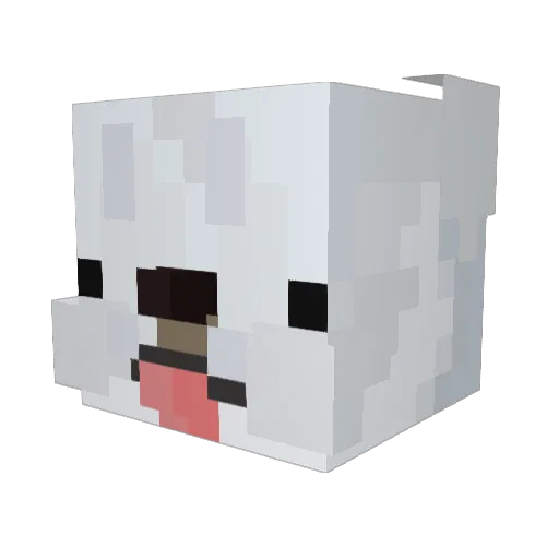 majahvxjaethn Minecraft avatar head, 3D render
