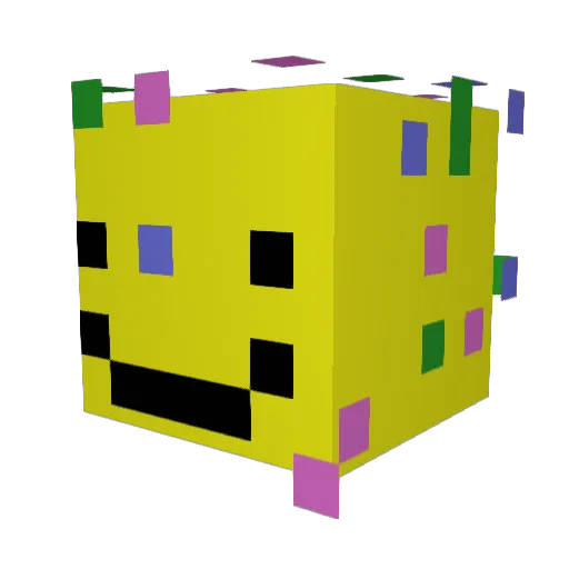 majalicious Minecraft avatar head, 3D render