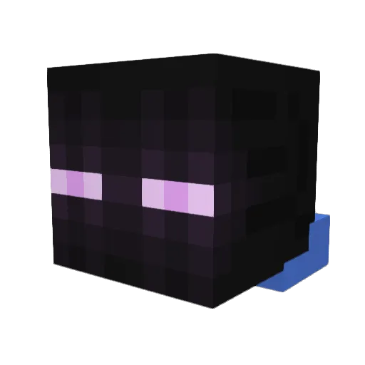 majek1122 Minecraft avatar head, 3D render