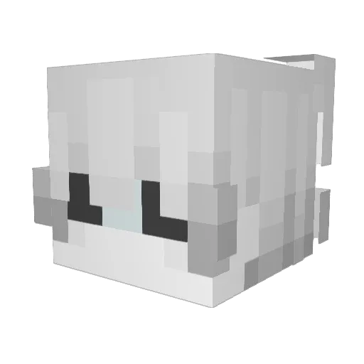 majestic_monkey Minecraft avatar head, 3D render