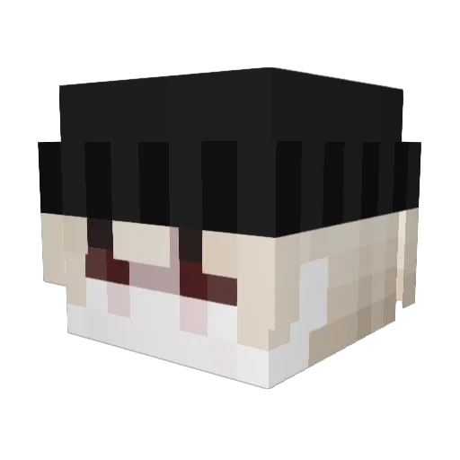 majlosz2137 Minecraft avatar head, 3D render