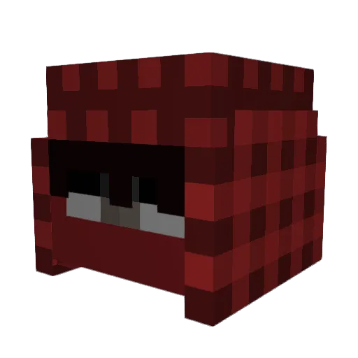 majorgeoduck105 Minecraft avatar head, 3D render