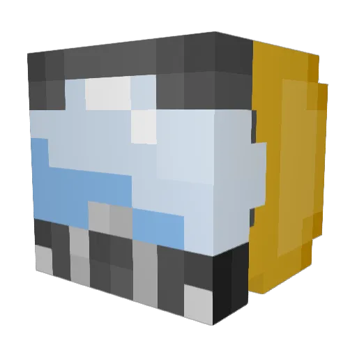 majorjacob101 Minecraft avatar head, 3D render