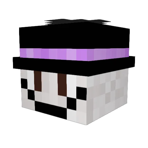 majurimajoneesi Minecraft avatar head, 3D render