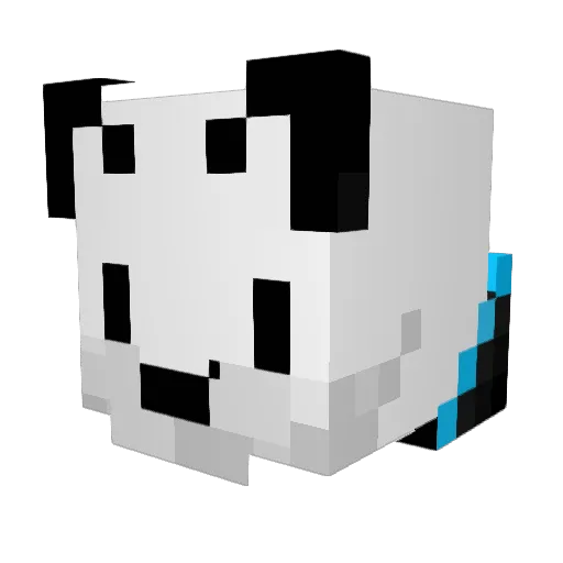 makdriver1 Minecraft avatar head, 3D render