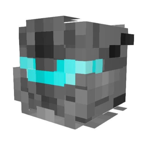 maki1117 Minecraft avatar head, 3D render