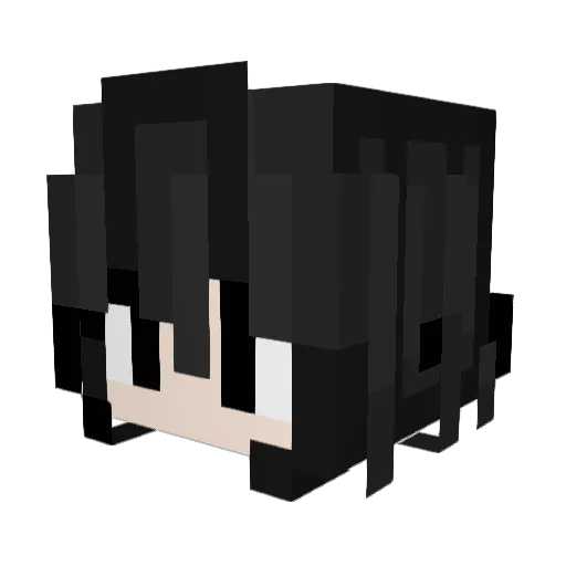 maki4970 Minecraft avatar head, 3D render