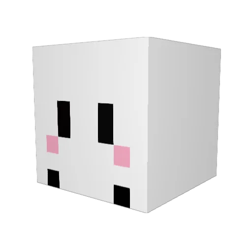 maki517 Minecraft avatar head, 3D render
