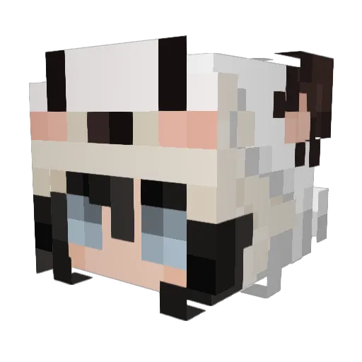 makii1_ Minecraft avatar head, 3D render